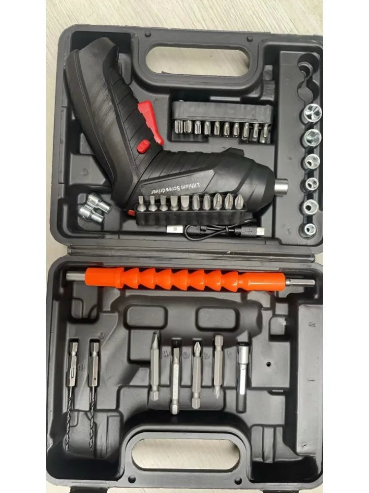 Ki Parafusadeira a Bateria Portátil 3,6v - Acompanha carregador e Maleta