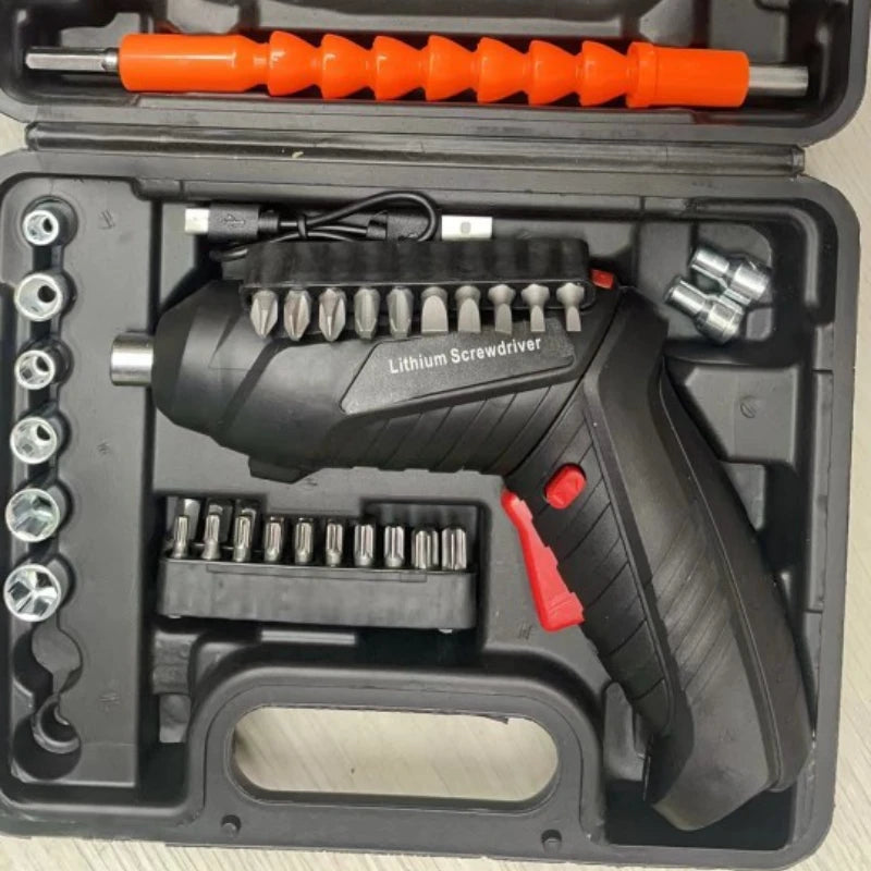 Ki Parafusadeira a Bateria Portátil 3,6v - Acompanha carregador e Maleta